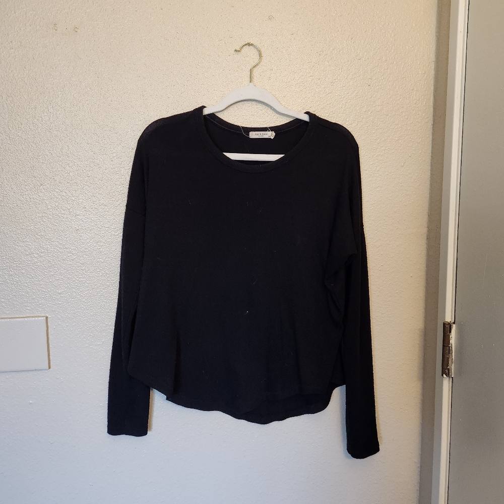 Rag and bone black sweater